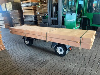 Ca. 14x Douglas Balken Geschaafd, 140x140mm, lengte 500cm